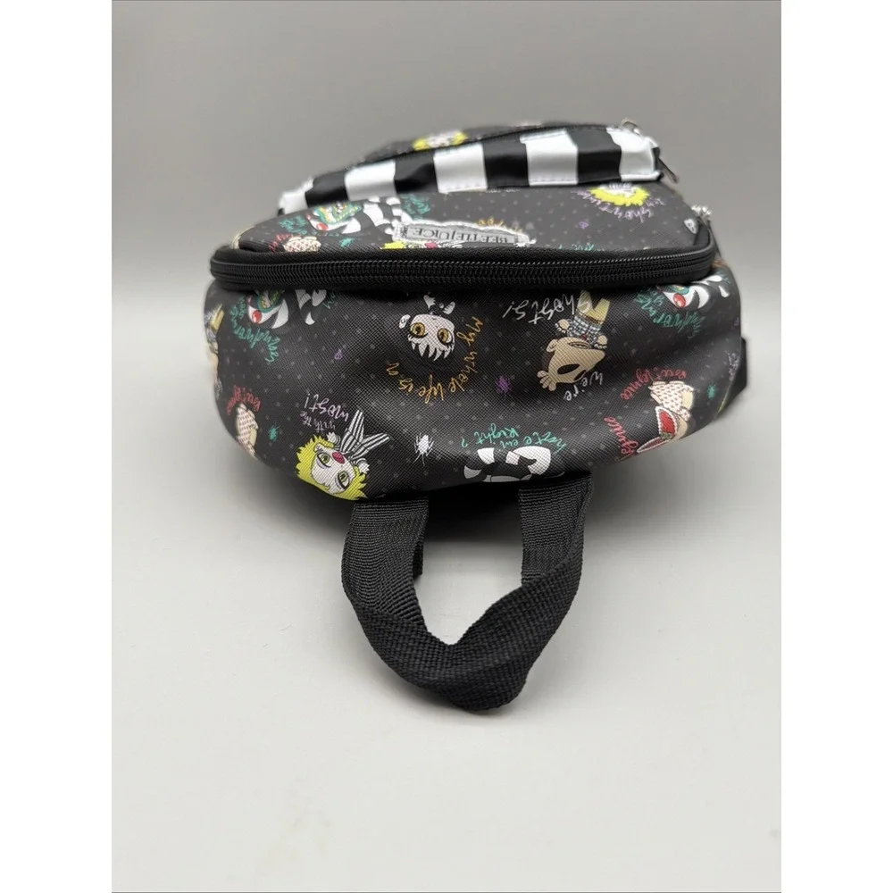 Beetlejuice All Over Print Mini Backpack Bioworld Unique 11